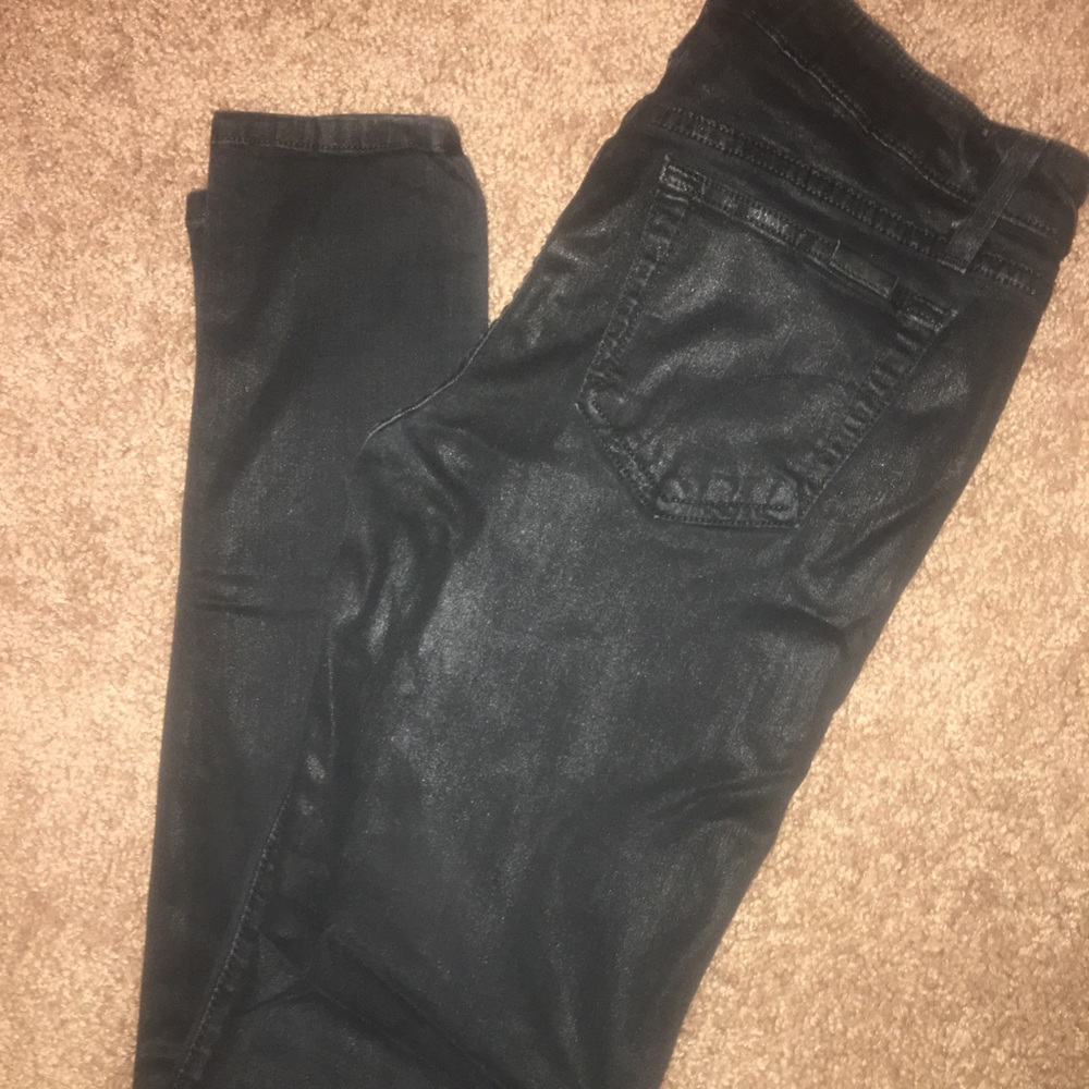 Joe’s jeans size 27 leather like material,awesome!